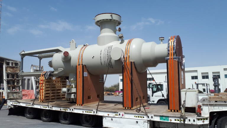 VERTICAL MULTICYCLON GAS FILTER VESSEL